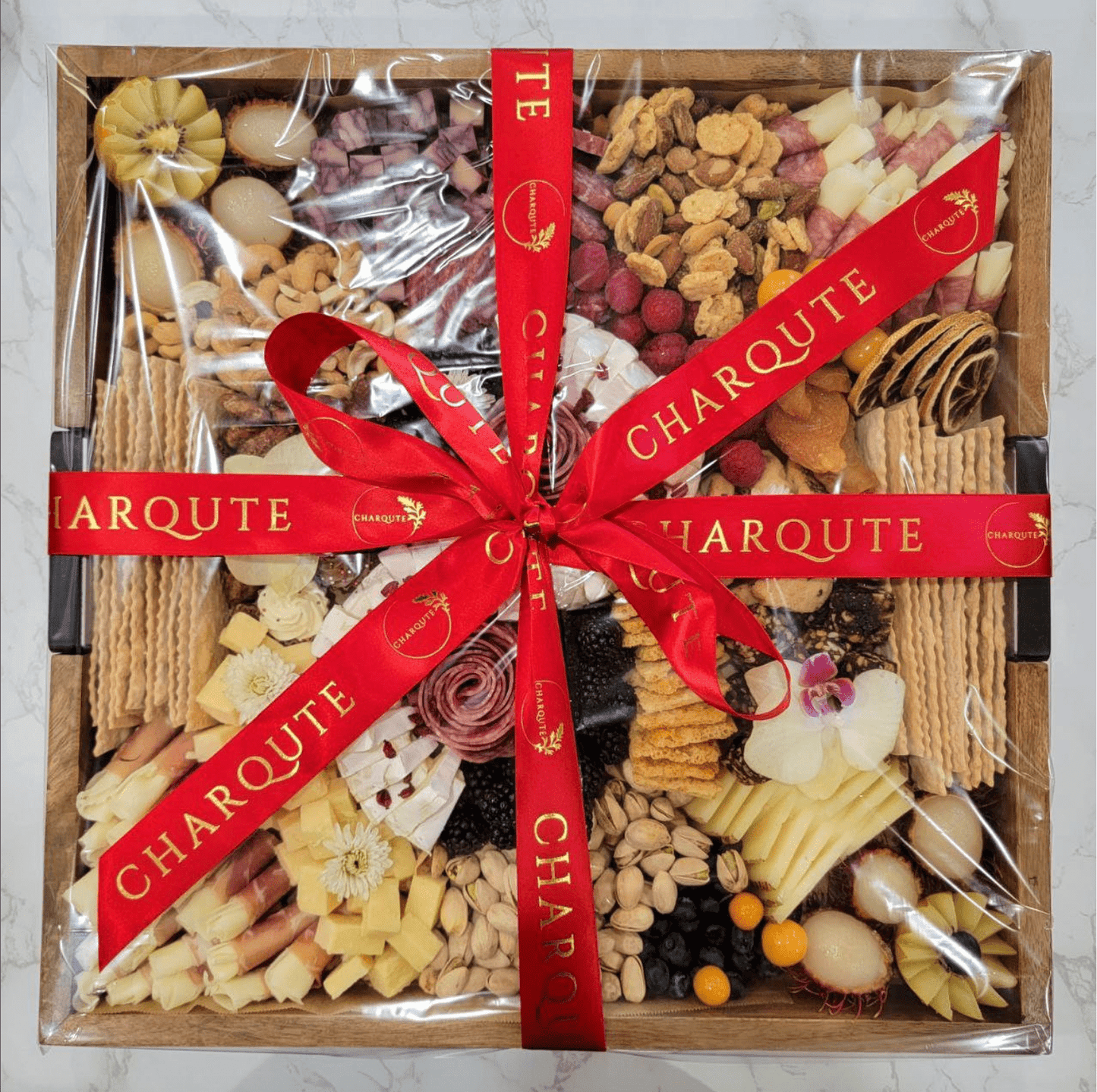 Large Party Size Reusable Lazy Susan Charcuterie Board (15-18 People)