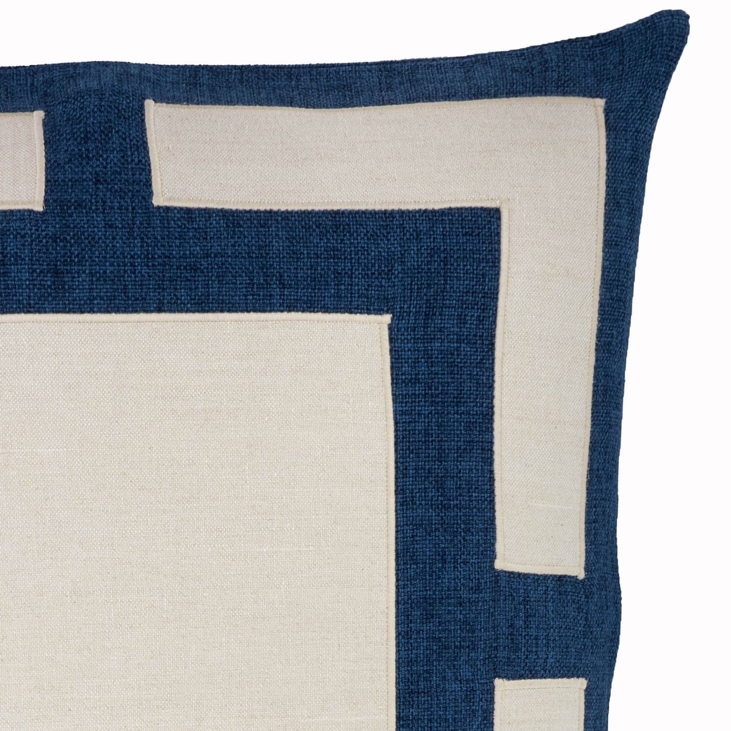 Mykonos Throw Pillow Cover, 22" X 22"