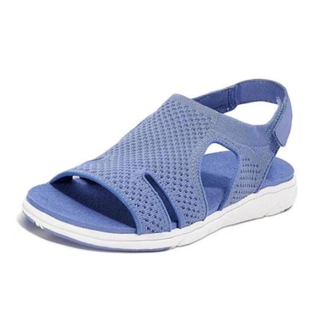 Women’s Dressy Casual Summer Sandals — Sleek Slip-On Square-Toe Style (Multiple colors)