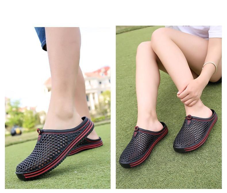 Coastal Summer Comfort Flip Flops — Breathable Quick-Dry Water Sandals
