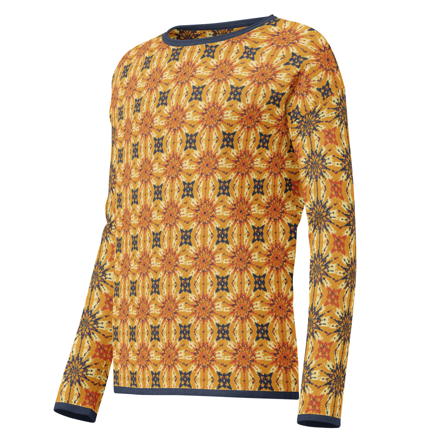 Women’s straight bottom knitted sweater - Starburst